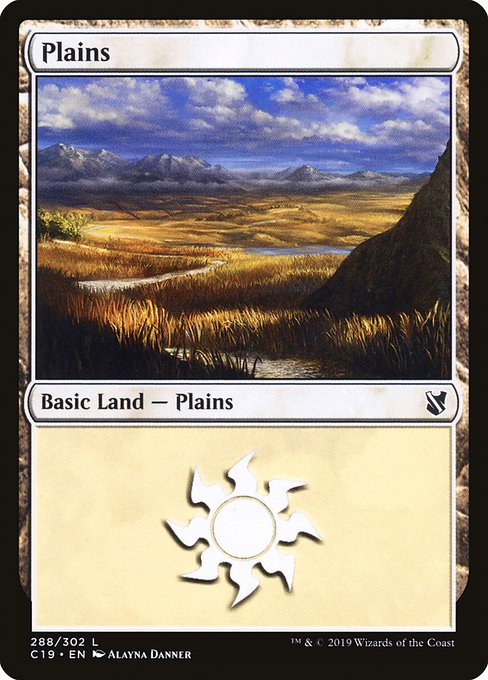 Plains - Commander 2019