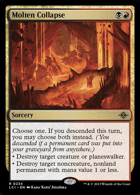 Molten Collapse - The Lost Caverns of Ixalan