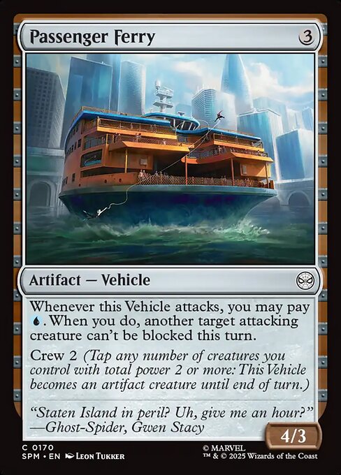 Passenger Ferry - Marvel's Spider-Man