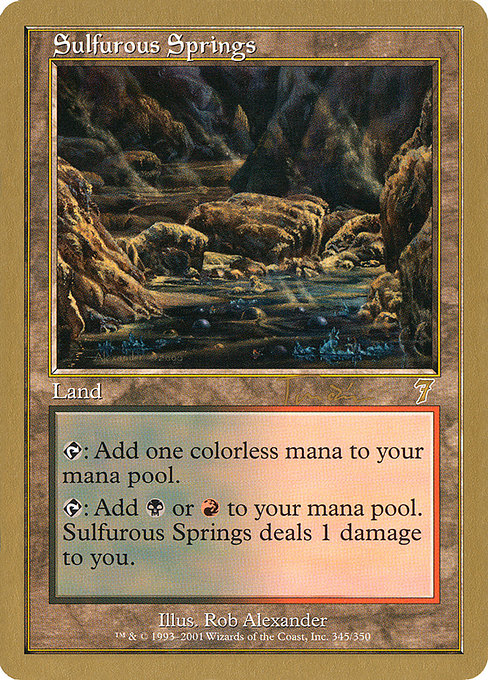 Sulfurous Springs - World Championship Decks 2001