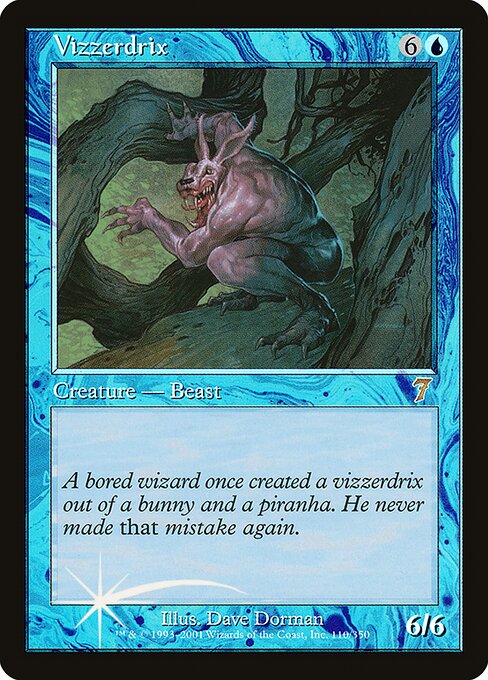 Vizzerdrix - Seventh Edition - Promo Foil