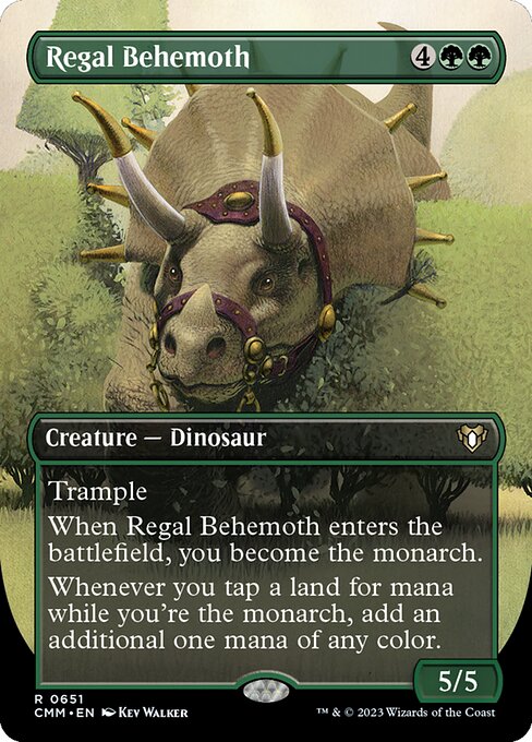 Regal Behemoth - Commander Masters