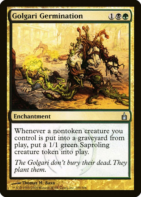 Golgari Germination - Ravnica: City of Guilds