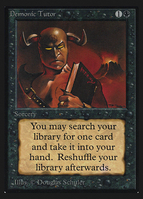 Demonic Tutor - Collectors' Edition