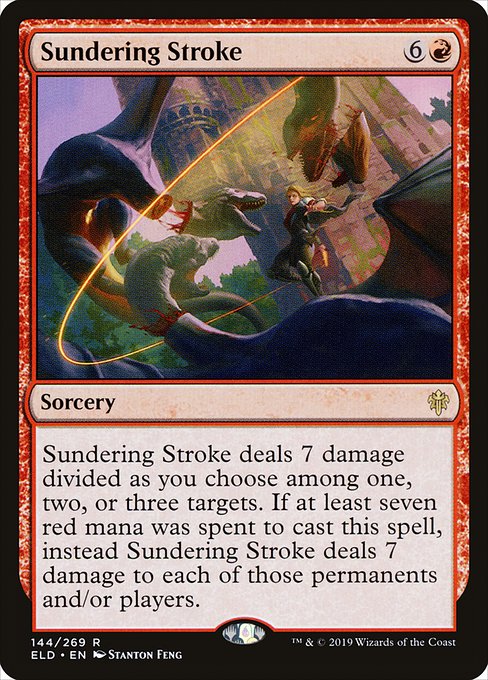 Sundering Stroke - Throne of Eldraine
