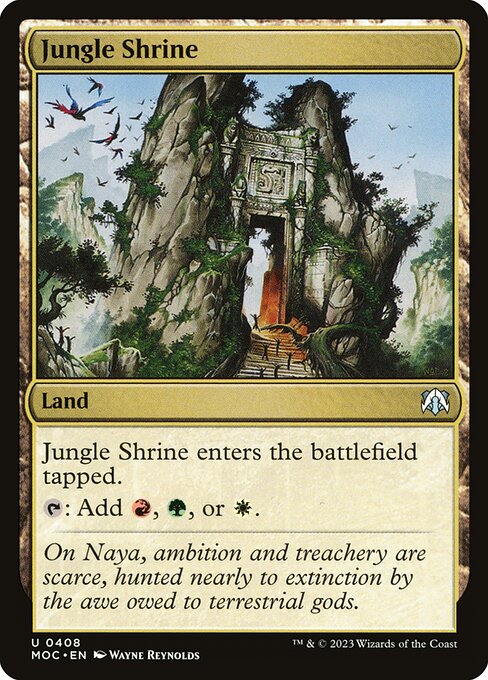 Jungle Shrine - March of the Machine Commander