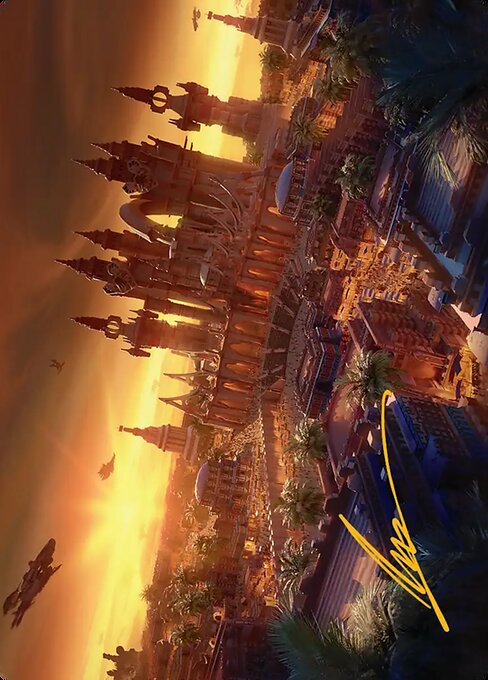 Rabanastre, Royal City - Final Fantasy Art Series - Borderless