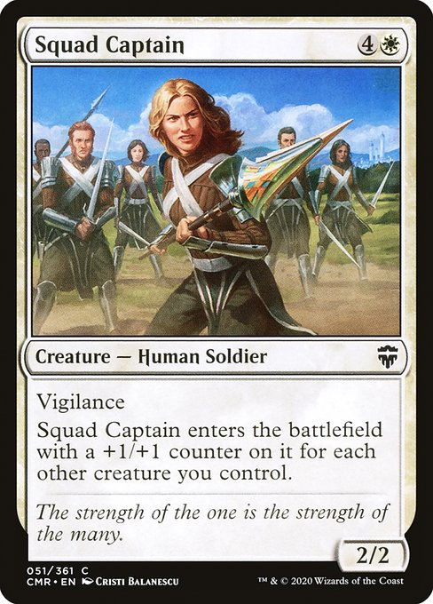 Squad Captain - Commander Legends