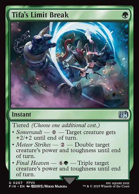 Tifa's Limit Break - Final Fantasy