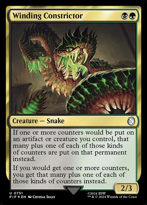 Winding Constrictor - Fallout - Surge Foil