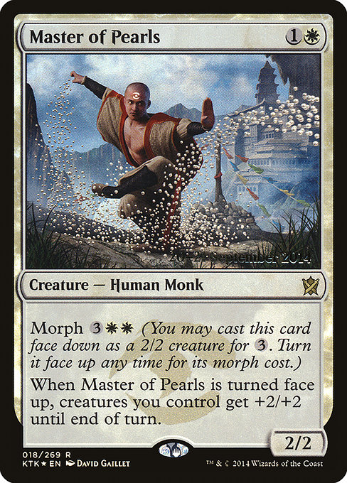 Master of Pearls - Khans of Tarkir Promos