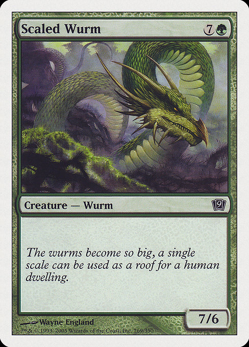 Scaled Wurm - Ninth Edition