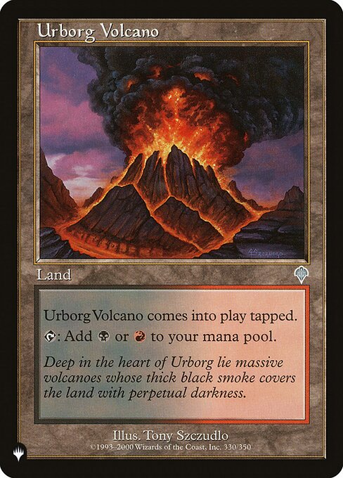 Urborg Volcano - The List