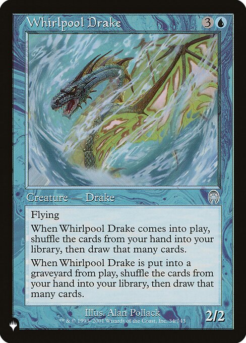 Whirlpool Drake - The List