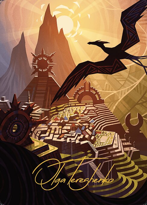 Plains - The Lost Caverns of Ixalan Art Series - Borderless