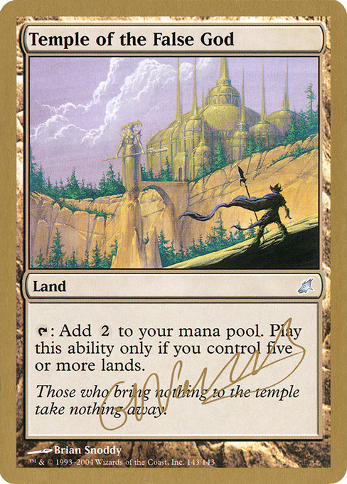 Temple of the False God - World Championship Decks 2004