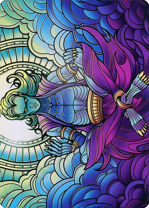 Zur, Eternal Schemer - Dominaria United Art Series - Borderless