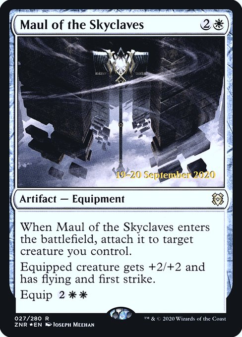 Maul of the Skyclaves - Zendikar Rising Promos - Promo Foil