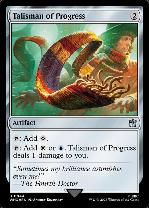 Talisman of Progress - Doctor Who - Surge Foil