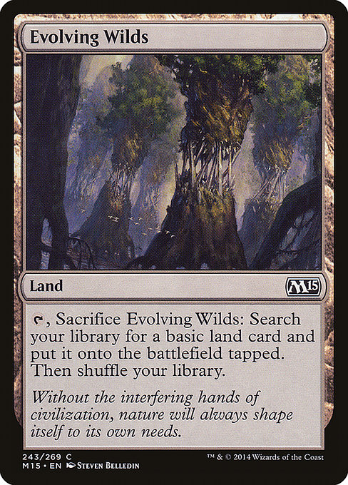 Evolving Wilds - Magic 2015