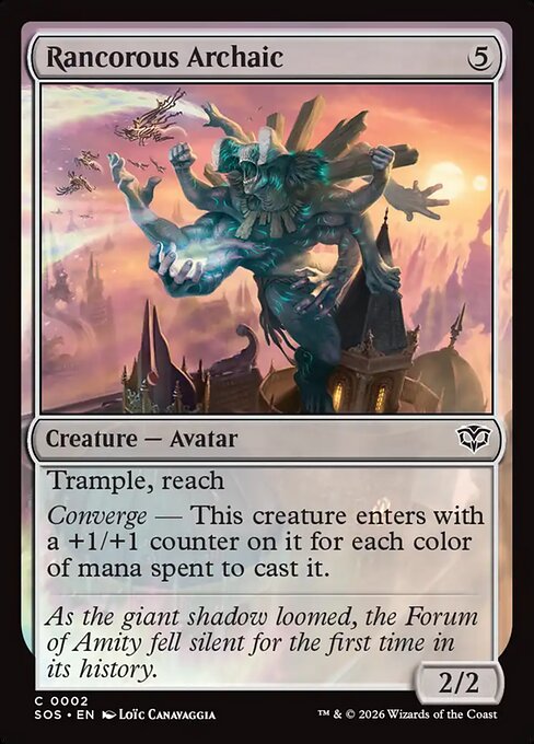 Rancorous Archaic - Secrets of Strixhaven