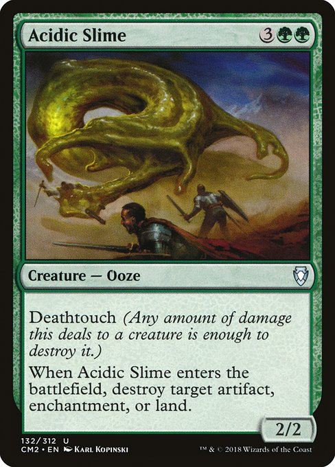 Acidic Slime - Commander Anthology Volume II