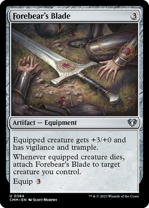 Forebear's Blade - Commander Masters