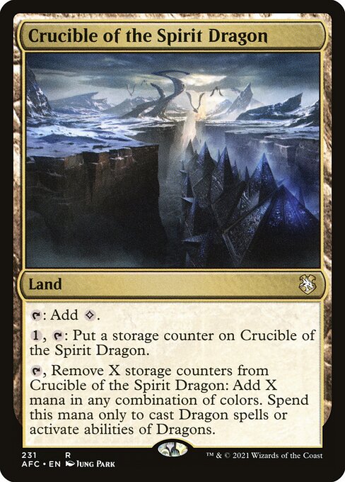 Crucible of the Spirit Dragon - Forgotten Realms Commander