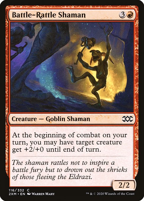 Battle-Rattle Shaman - Double Masters