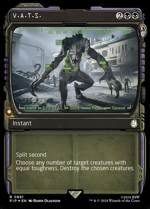 V.A.T.S. - Fallout - Surge Foil