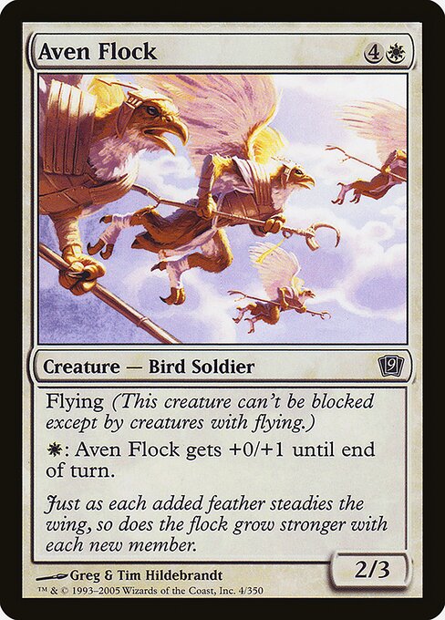 Aven Flock - Ninth Edition - Promo Foil