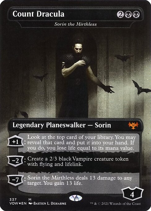 Count Dracula (Sorin the Mirthless) - Innistrad: Crimson Vow