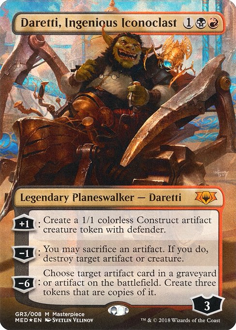 Daretti, Ingenious Iconoclast - Mythic Edition - Promo Foil