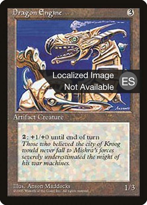 Dragón de vapor (Dragon Engine) - Fourth Edition Foreign Black Border