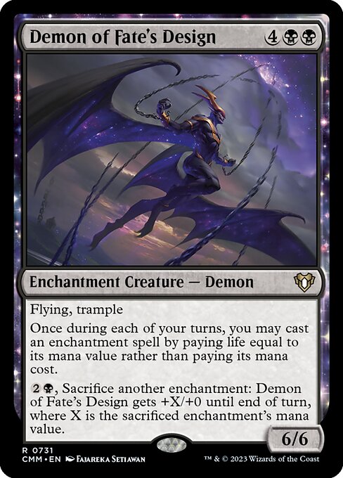 Demon of Fate's Design - Commander Masters