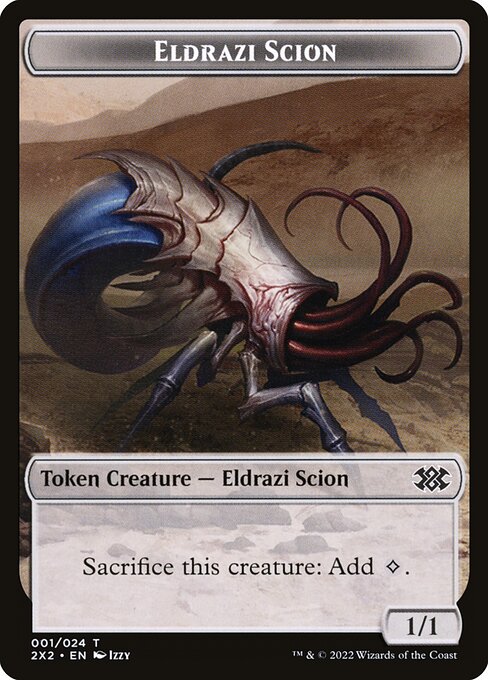 Eldrazi Scion - Double Masters 2022 Tokens