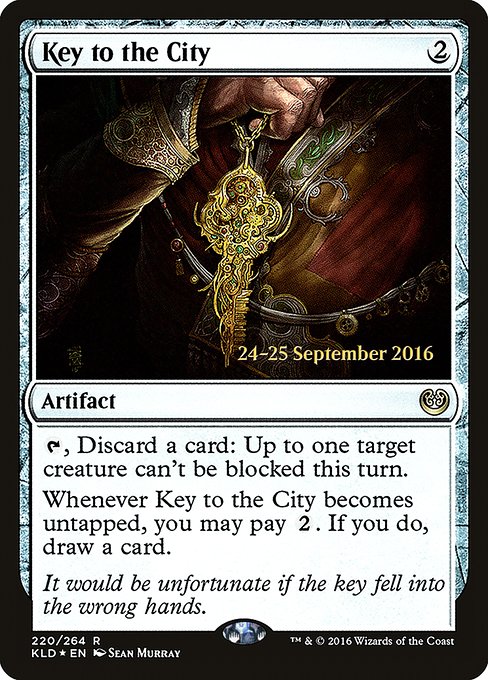 Key to the City - Kaladesh Promos - Promo Foil