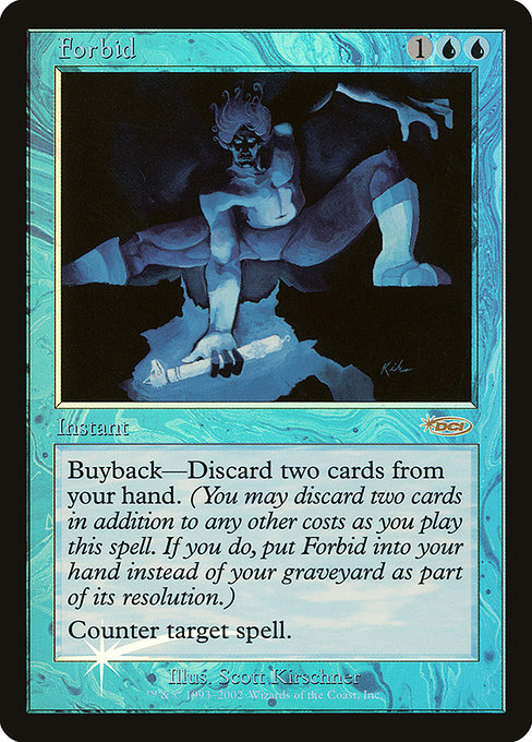 Forbid - Friday Night Magic 2002 - Promo Foil