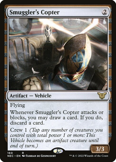 Smuggler's Copter - Neon Dynasty Commander