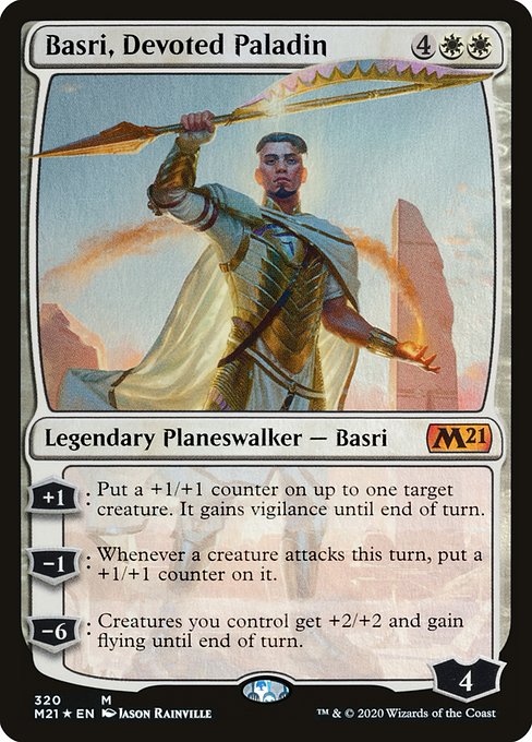 Basri, Devoted Paladin - Core Set 2021 - Promo Foil