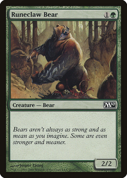 Runeclaw Bear - Magic 2010