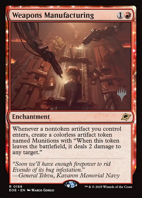 Weapons Manufacturing - Edge of Eternities Promos