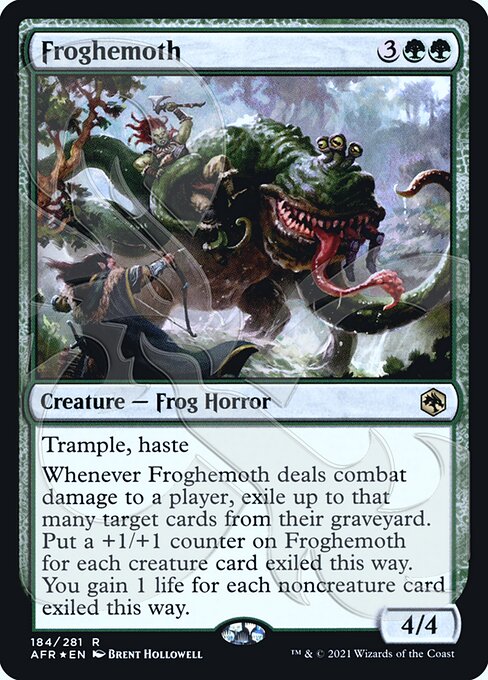 Froghemoth - Adventures in the Forgotten Realms Promos - Promo Foil