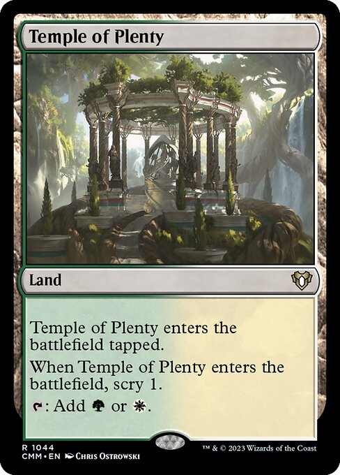 Temple of Plenty - Commander Masters