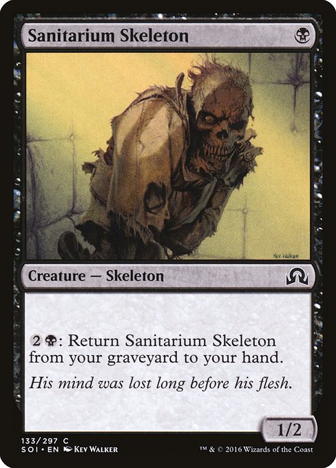 Sanitarium Skeleton - Shadows over Innistrad