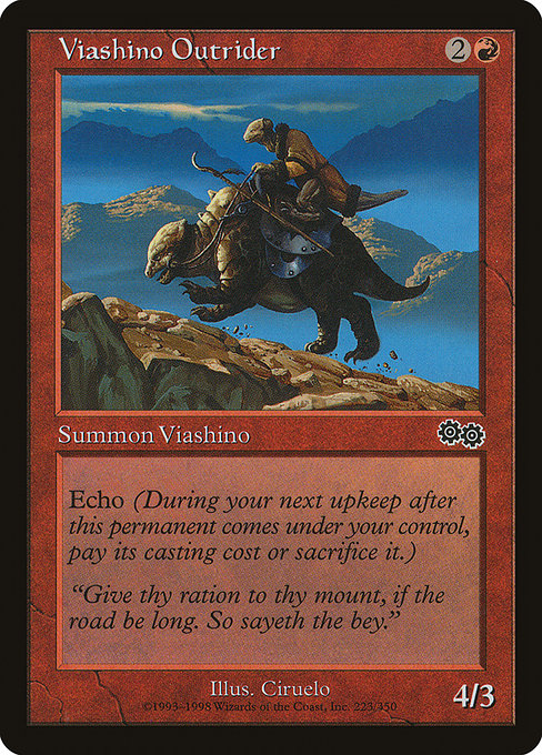 Viashino Outrider - Urza's Saga