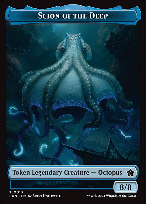 Scion of the Deep - Foundations Tokens