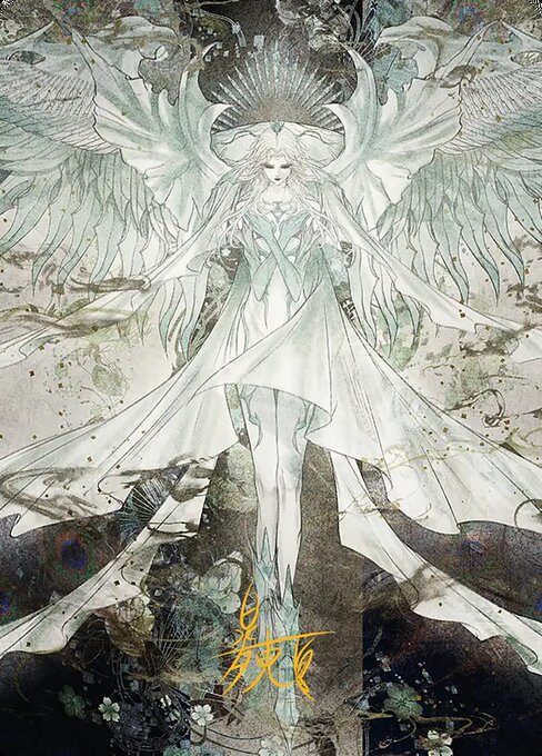 Hydaelyn, the Mothercrystal - Final Fantasy Art Series - Borderless