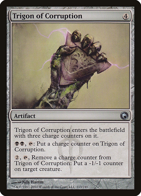 Trigon of Corruption - Scars of Mirrodin