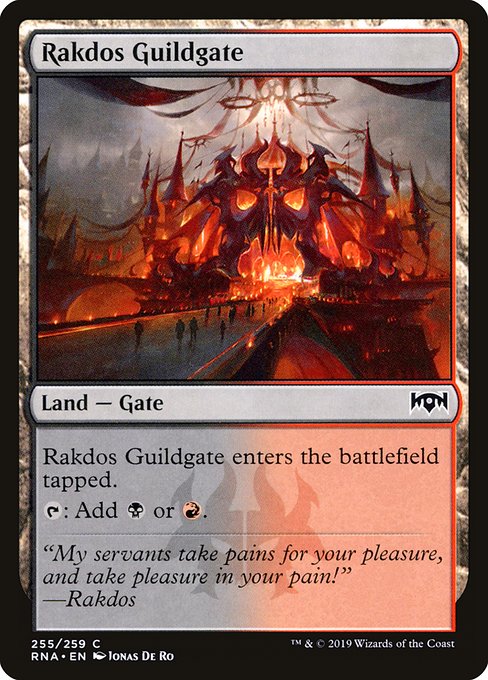 Rakdos Guildgate - Ravnica Allegiance